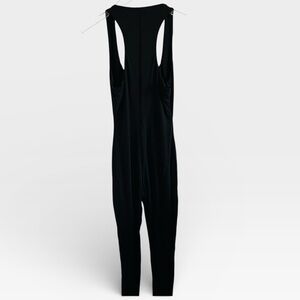Naked Wardrobe Black Racerback Jumpsuit